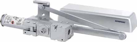 Commercial hydraulic door closer