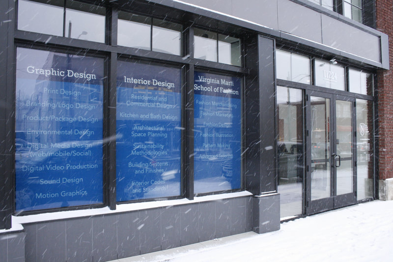 Commercial black anodized aluminum storefront - Columbus, OH